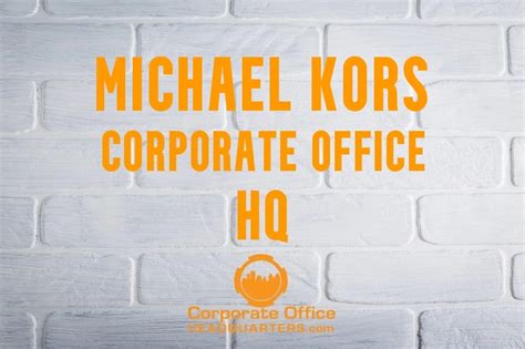 michael kors main office|Michael Kors customer service email.